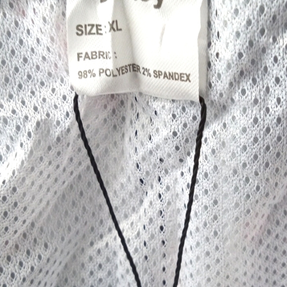 BIWISY QUICK DRY SWIM TRUNKS BLACK PINK PALM TREES TWO POCKETS  SIZE XL NWT - Picture 8 of 9